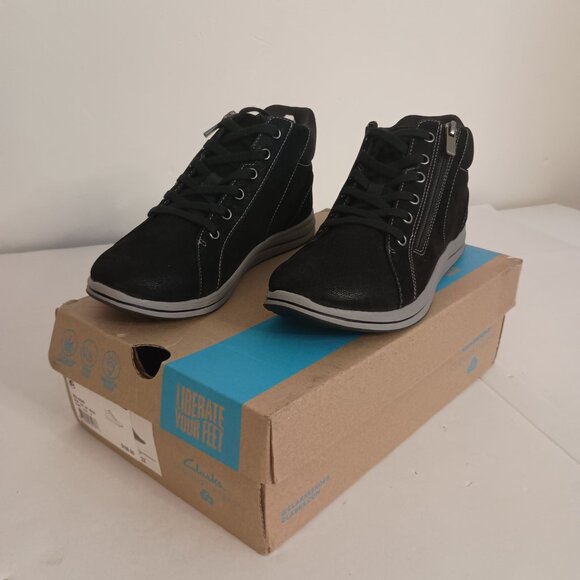 Clarks Comfort Cloudsteppers CC Breeze Glide High Top Womens 6.5 NWT - Picture 13 of 13